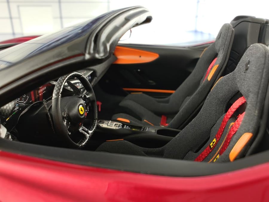 Ferrari SF90 XX Spider Red Fuoco 1:18 BBR P18238M LIMITED 50 PCS