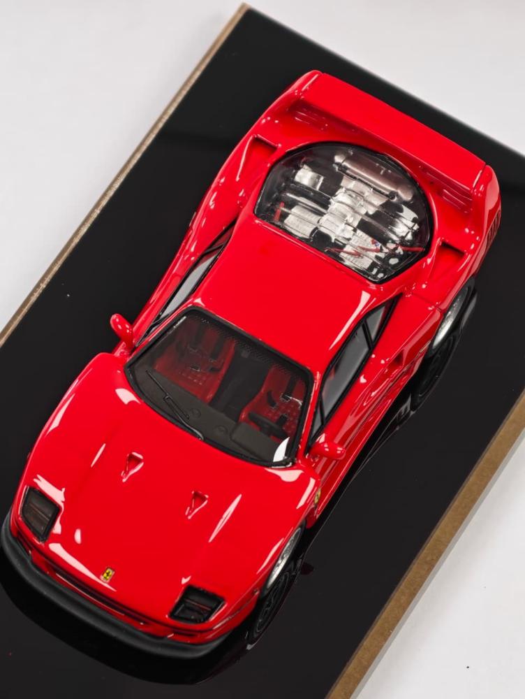 Ferrari F40 Red 1:64 SUP Qidian Model