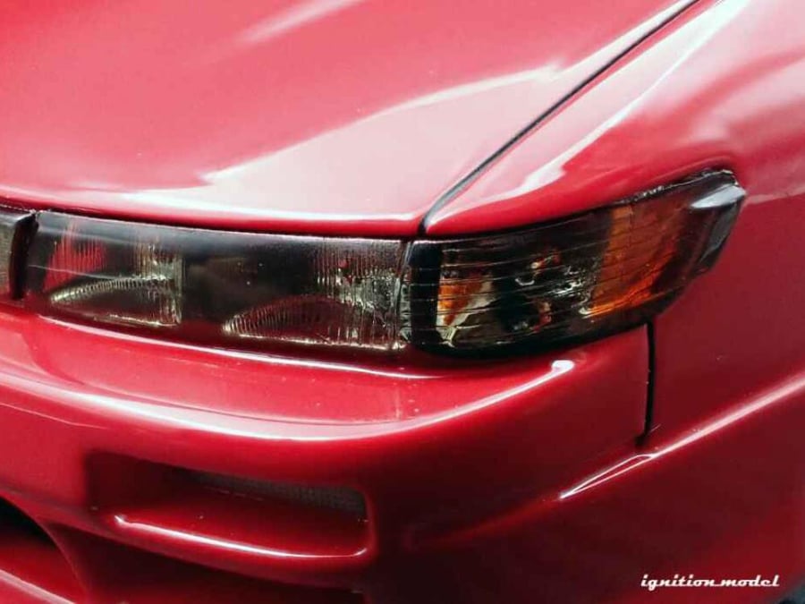 Vertex Nissan Silvia S13 Red 1:18 Ignition Model IG3584