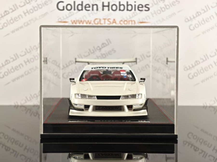 Nissan Silvia S14 Seiji Ookawara White 1:18 YM Model LIMITED 99 PCS
