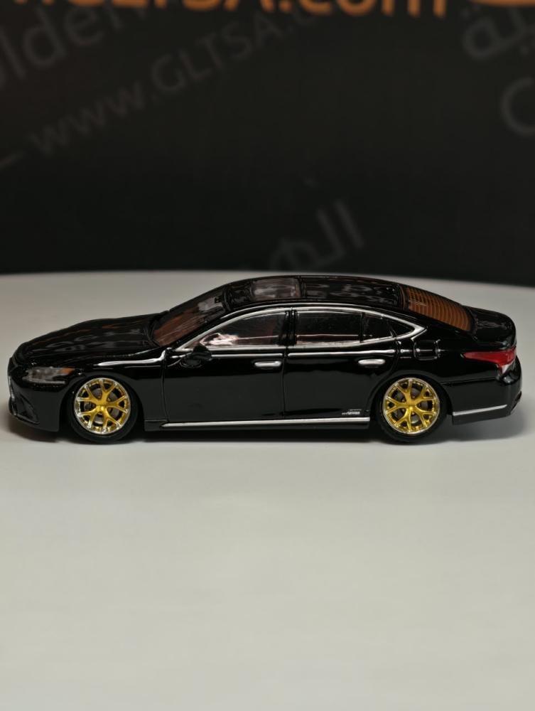 Lexus LS500 Lowrider Version Black 1:64 GCD x Enchery GE-004-19