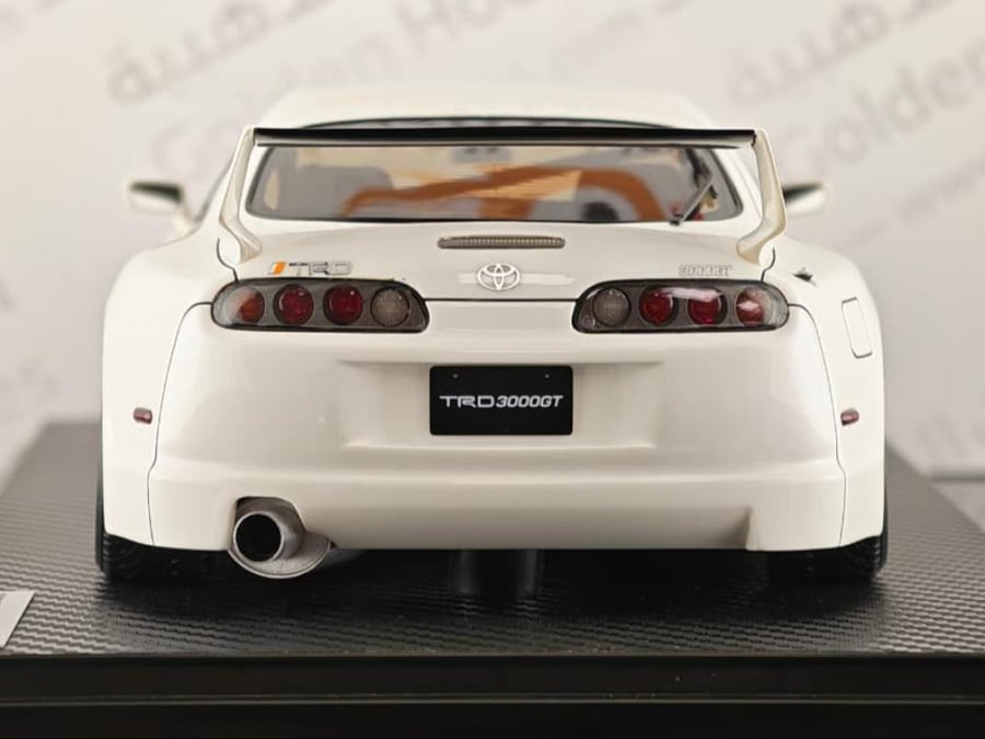 Toyota Supra (A80) TRD 3000GT White 1:18 Ignition Model IG3598