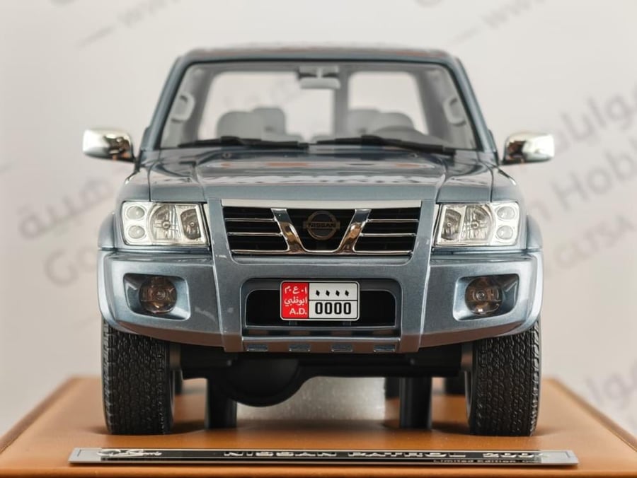 Nissan Patrol Y61 Grey 1:18 Old School Models LIMITED 100 PCS