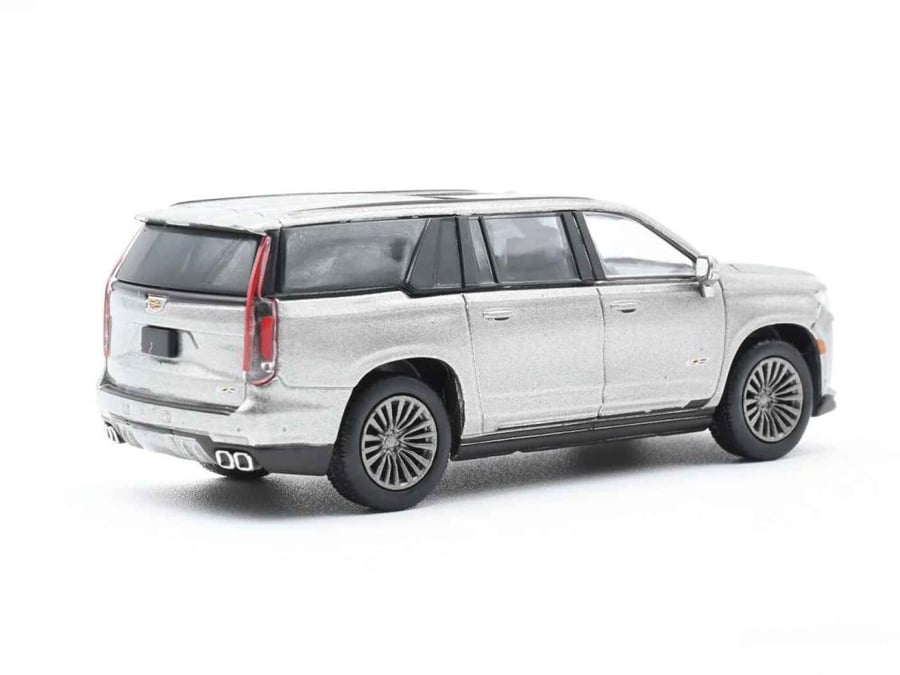 Cadillac Escalade SUV Silver 1:64 Massdi CD1004