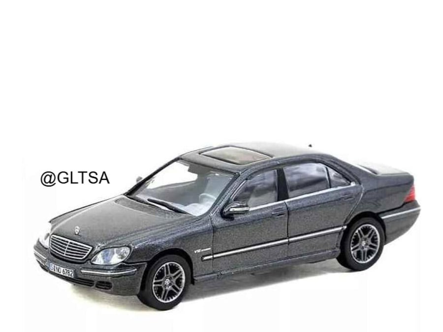 Mercedes-Benz S65 AMG Tectite Gray Metallic 1:64 Tarmac Works T64G-072-GY