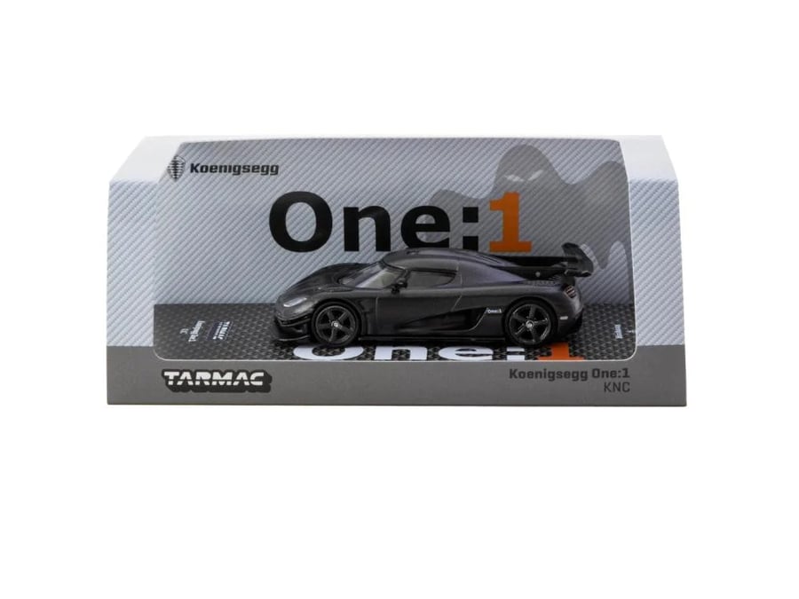 Koenigsegg One:1 KNC Carbon Fiber Pad Print 1:64 Tarmac Works T64G-TL054-KNC