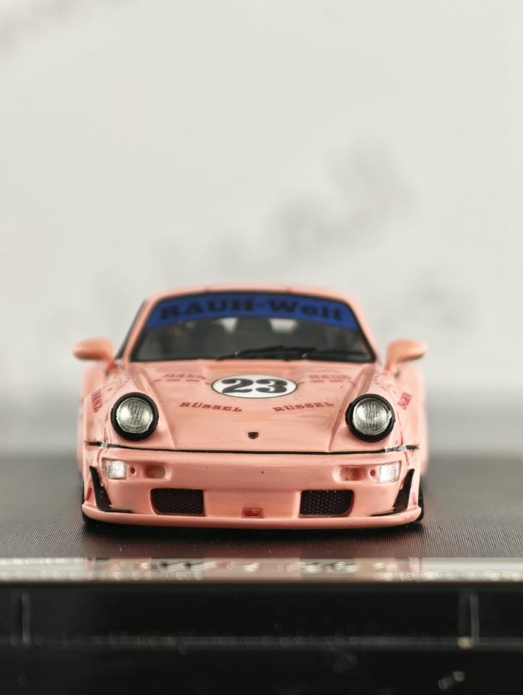 PRE-OWNED Porsche RWB 964 High Rev Series Pink 1:64 Stance Hunters LIMITED 199 PCS