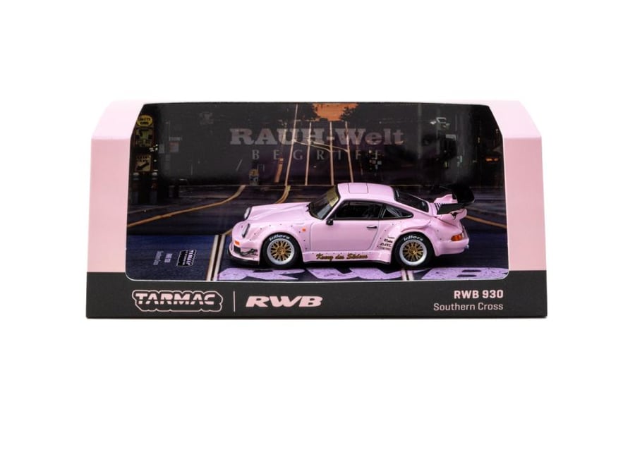 Porsche RWB 930 Southern Cross Pink 1:64 Tarmac Works T64-TL015-SC