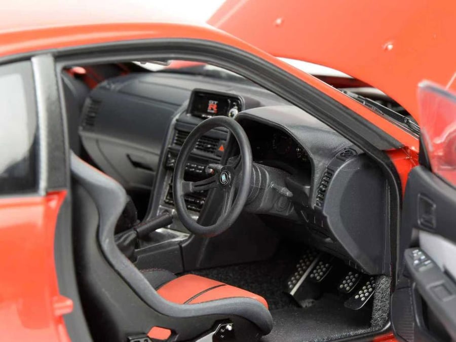 Nissan Skyline GT-R (R34) Customized Version Active Red 1:18 MotorHelix M83411 LIMITED 399 PCS