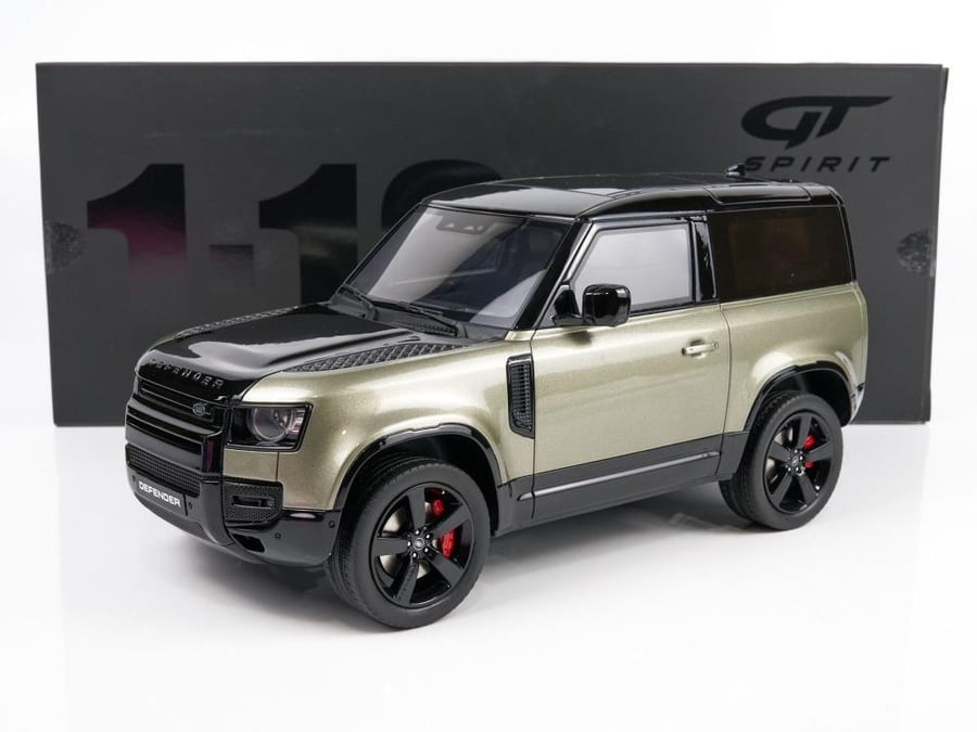 Land Rover Defender P400 X-Dynamic HSE Green 1:18 GT Spirit GT517 LIMITED 999 PCS