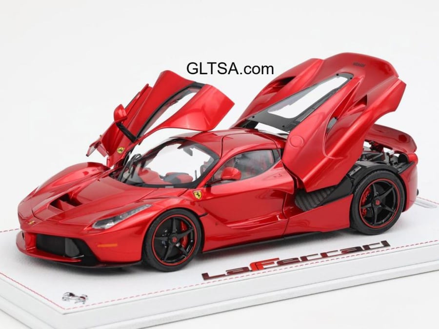 Ferrari LaFerrari One Off Special for Lewis Hamilton Rosso Fuoco 1:18 BBR BBR1822H8DIE1 LIMITED 199 PCS
