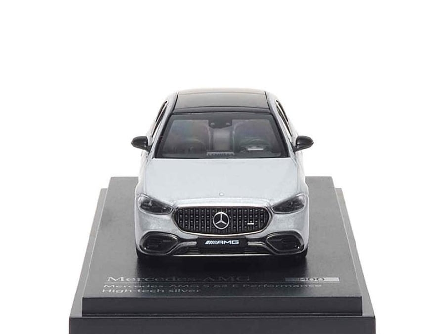 Mercedes-AMG S63 E Performance High-Tech Silver 1:64 Almost Real 620102001