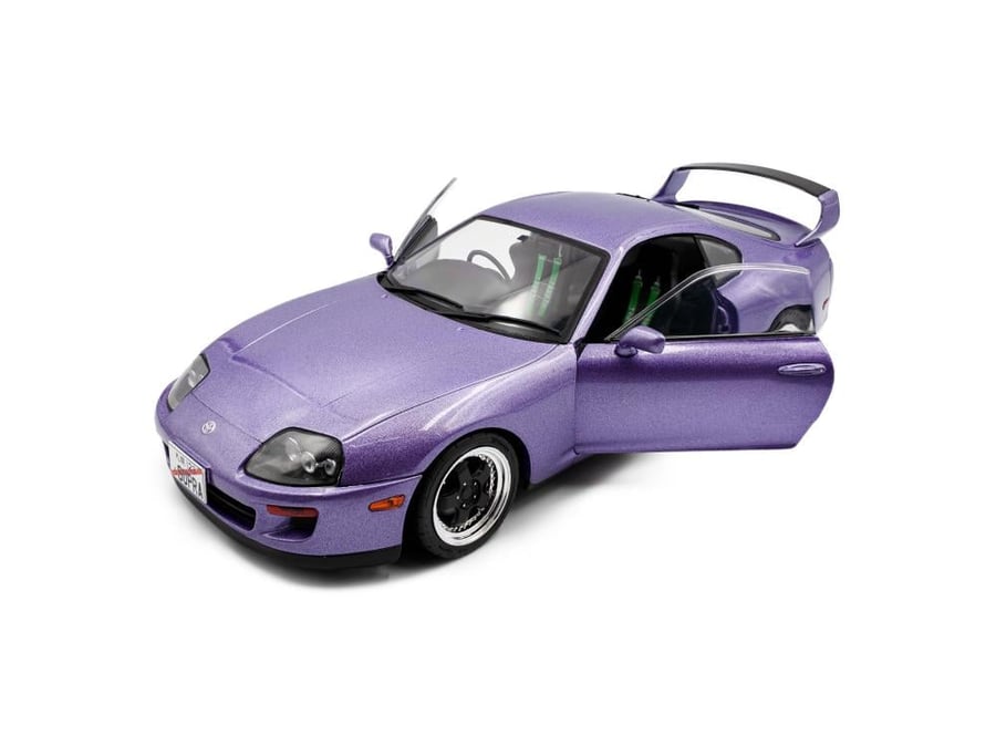 PRE-ORDER (4 Weeks) Toyota Supra MK4 (A80) 1993 Purple Metallic 1:18 Solido S1807607