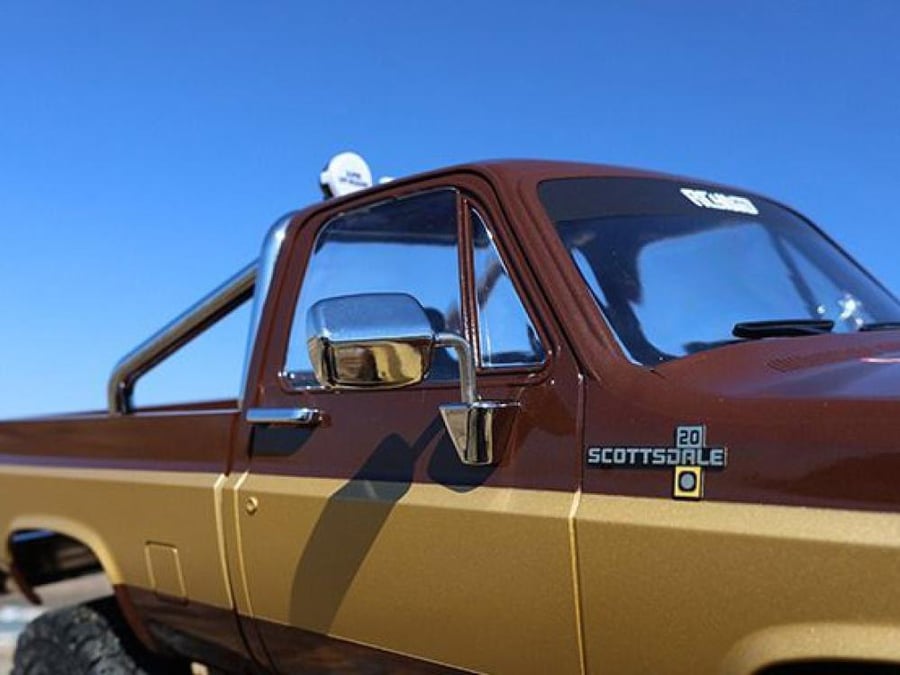 RC4WD Trail Finder 2 "LWB" 1/10 RTR 4WD Scale Truck w/Chevrolet K10 Scottsdale Hard Body (Scale Dept. Edition) w/2.4GHz Transmitter for RC Z-RTR0071