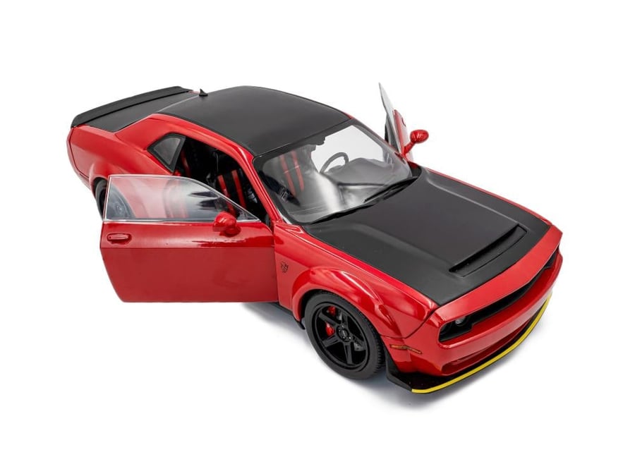PRE-ORDER (4 Weeks) Dodge Challenger SRT Demon Tor Red 1:18 Solido S1805718