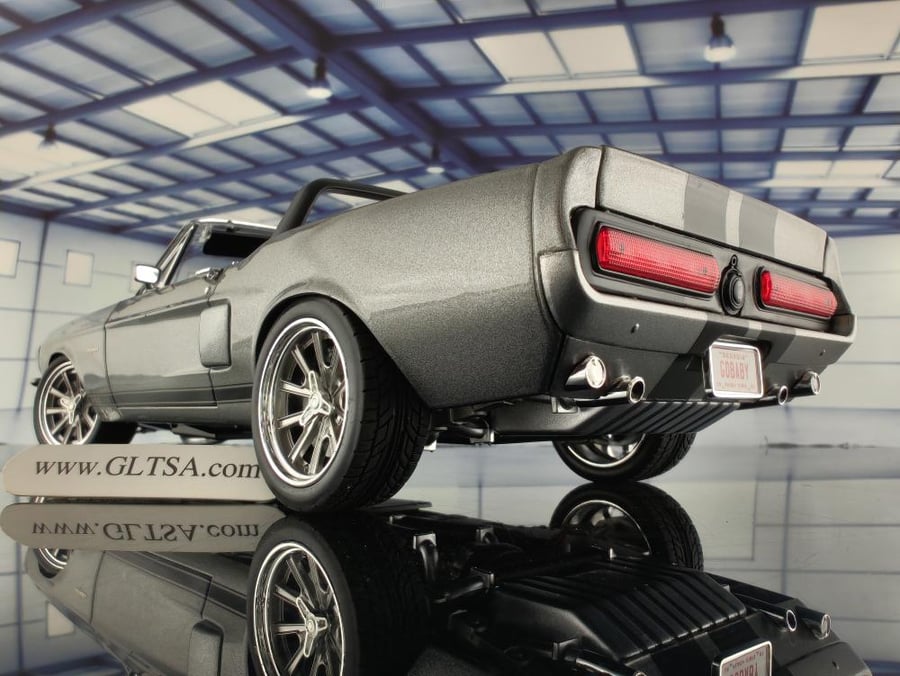 Ford Mustang Shelby GT500 Pro Touring Convertible 1967 Grey 1:18 ACME A1801884 LIMITED 312 PCS