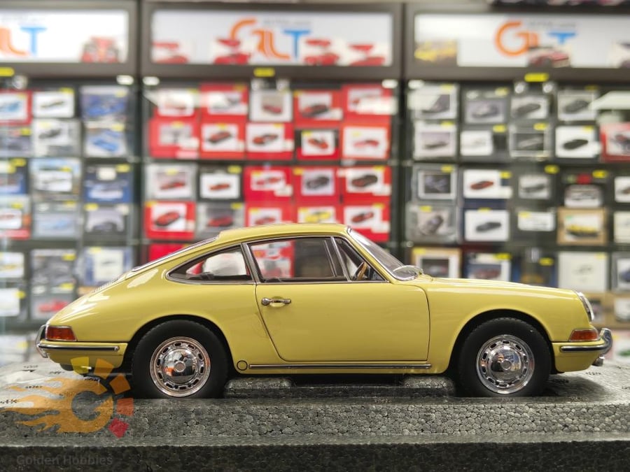 Porsche 911 (901) Champagne Yellow 1:18 Kyosho KS08969Y