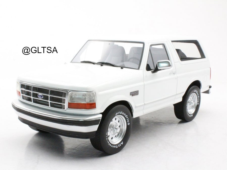 Ford USA Bronco 4X4 Hard-Top Closed 1992 White 1:18 LS Collectibles LS055A