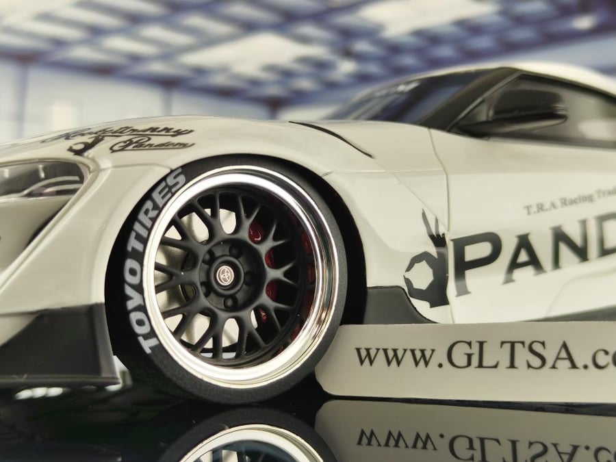 Pandem Toyota GR Supra V1.0 White 1:18 TopSpeed TS0294