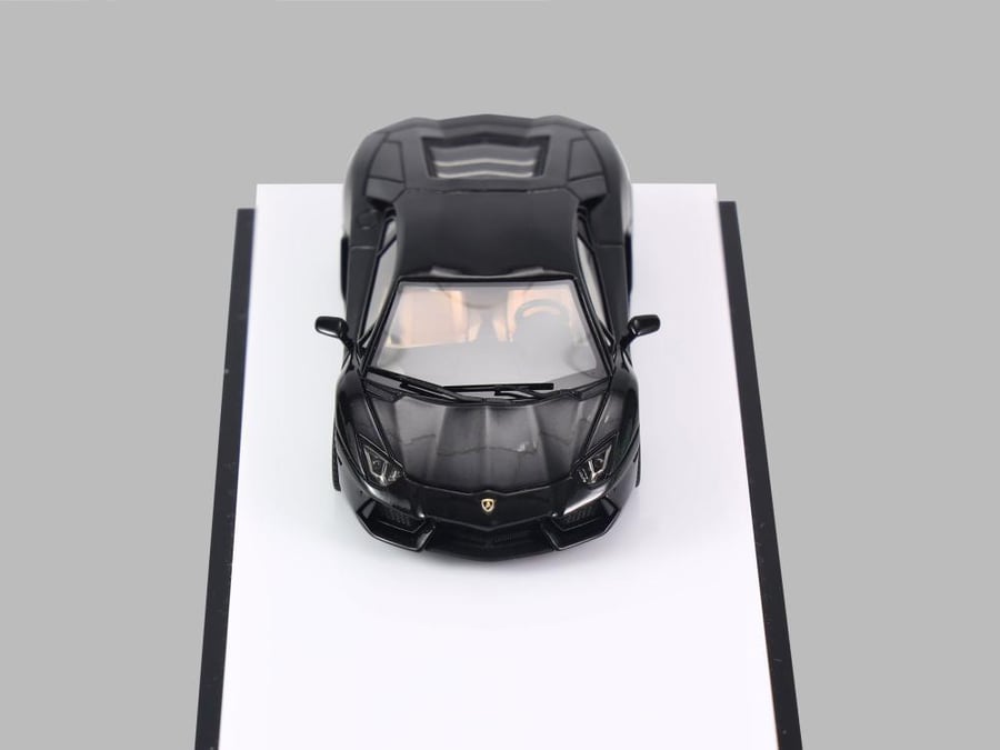 Lamborghini Aventador LP700-4 Black 1:64 VMB VMB-LP700-4 04
