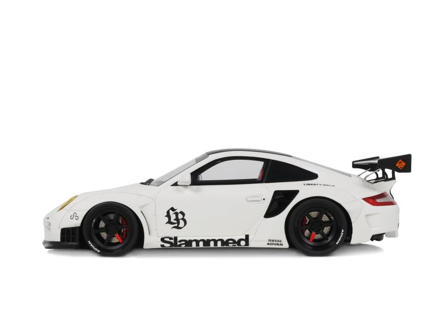 Porsche 911 (997) Turbo LB-Works White 1:18 GT Spirit GT958 LIMITED
