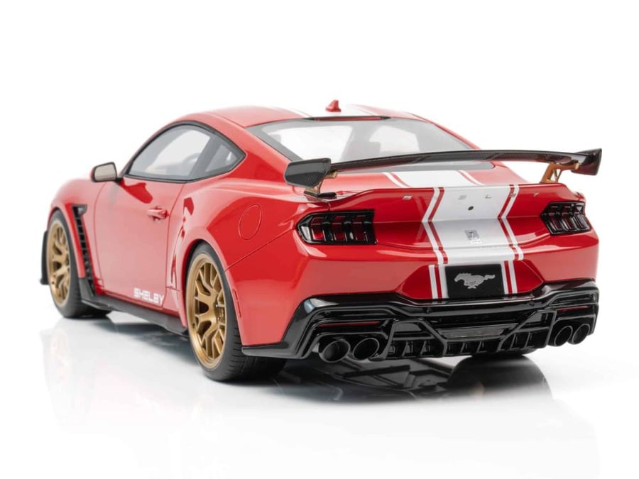 Ford Shelby Mustang Supersnake Race Red 1:18 GT Spirit GT531 LIMITED 1200 PCS