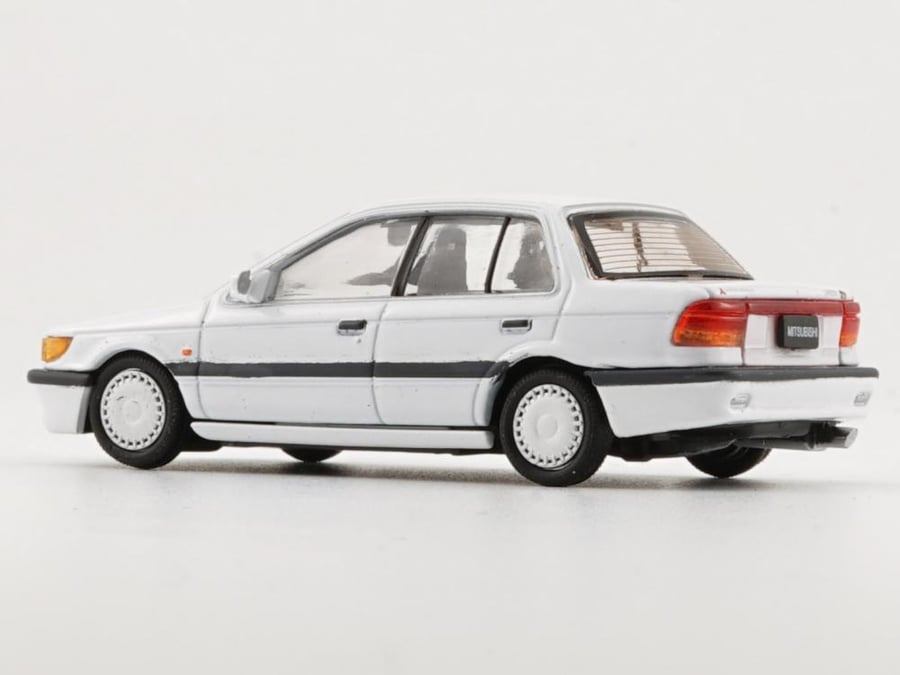 Mitsubishi Lancer GTI 1988 White (RHD) 1:64 BM Creations 64B0174