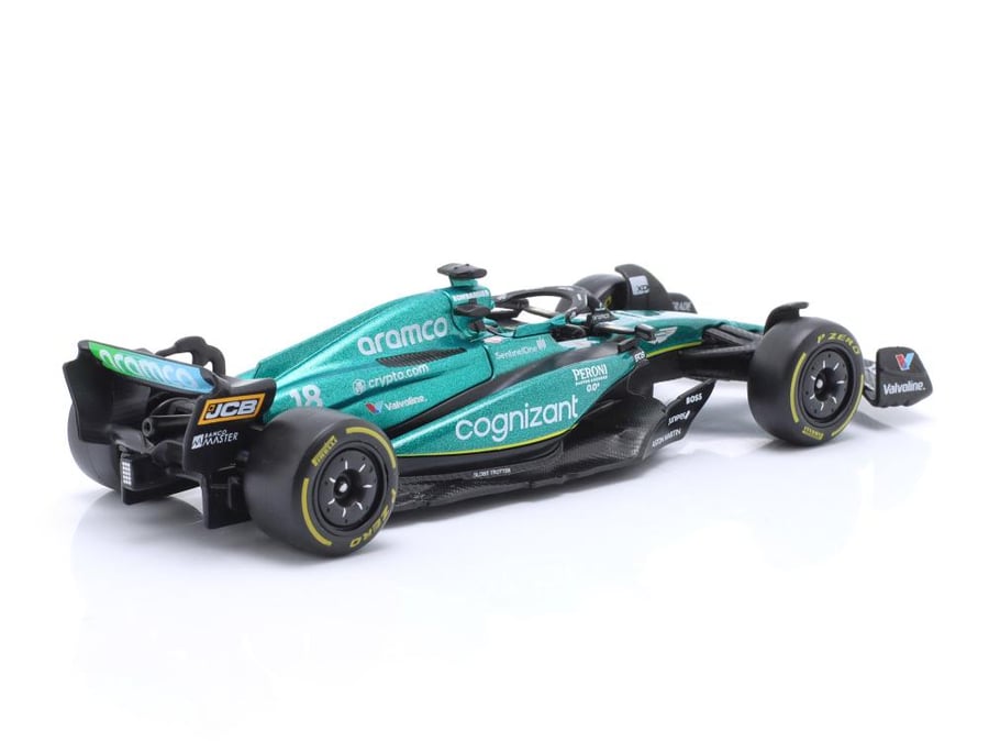 Aston Martin Aramco AMR23 #18 Lance Stroll Formula 1 2023 1:43 Bburago 18-38090