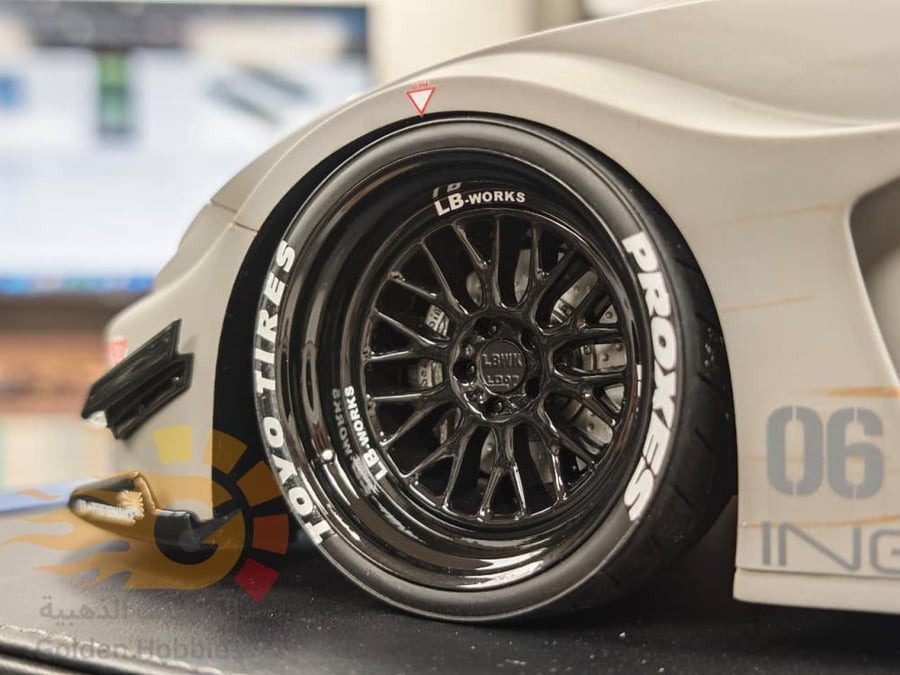 Nissan Skyline LB-Silhouette Works GT 35GT-RR Fighter Grey 1:12 IVY LIMITED 40 PCS