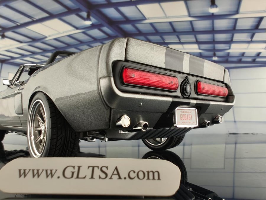 Ford Mustang Shelby GT500 Pro Touring Convertible 1967 Grey 1:18 ACME A1801884 LIMITED 312 PCS