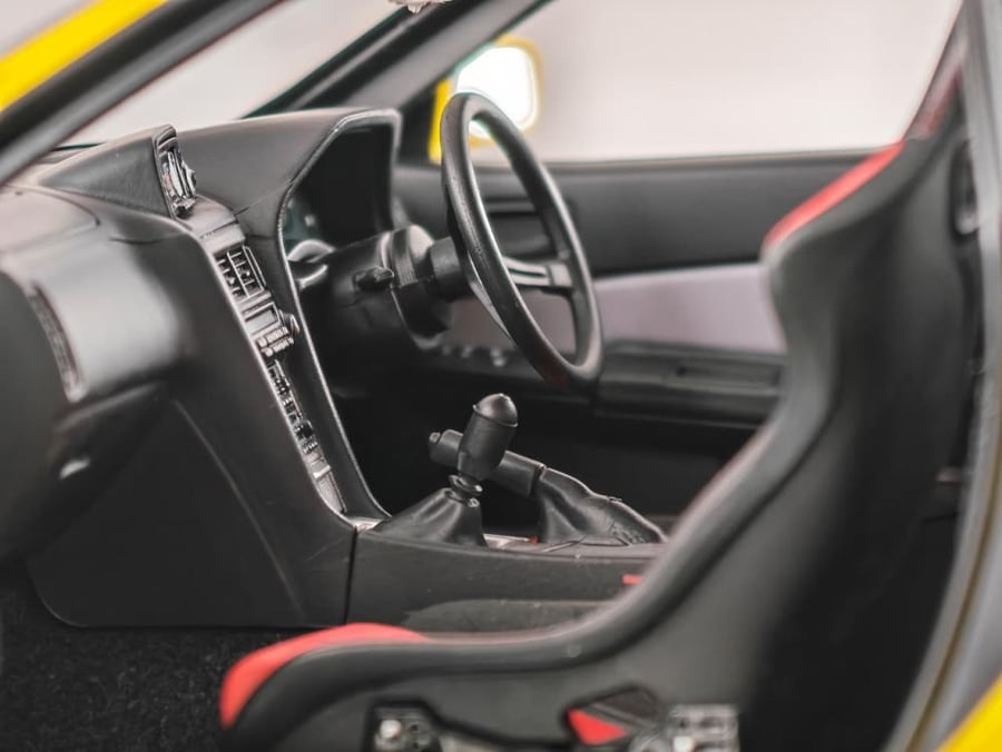 Nissan Skyline GT-R (R34) Customized Version Yellow 1:18 MotorHelix M83412 LIMITED 599 PCS