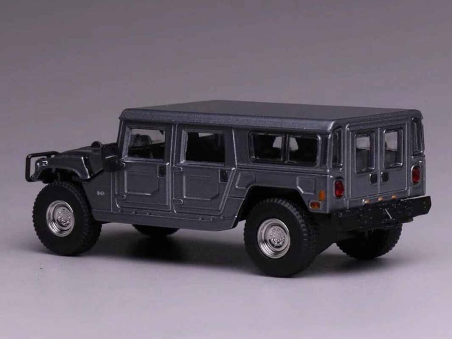 Hummer H1 Metal Grey 1:64 596 Model LIMITED 1499 PCS