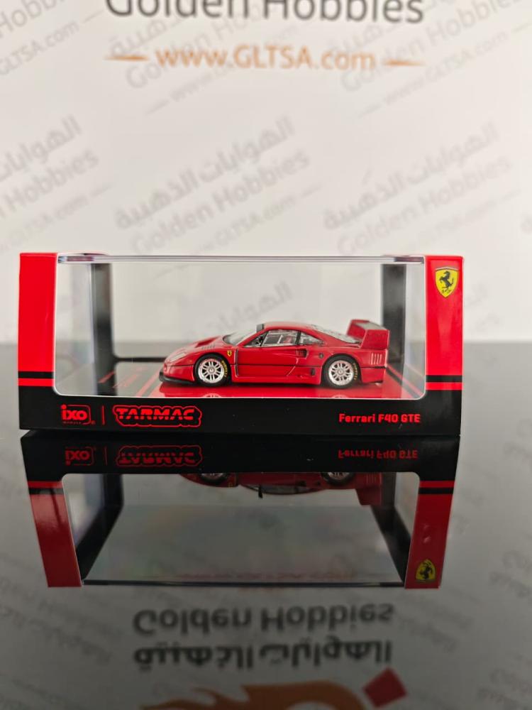 Ferrari F40 GTE Red 1:64 Tarmac Works T64R-088-RE
