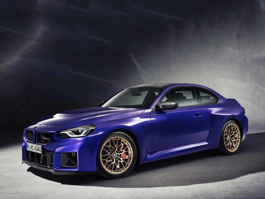 BMW M2 CS Velvet Blue 1:18 GT Spirit GT552 LIMITED