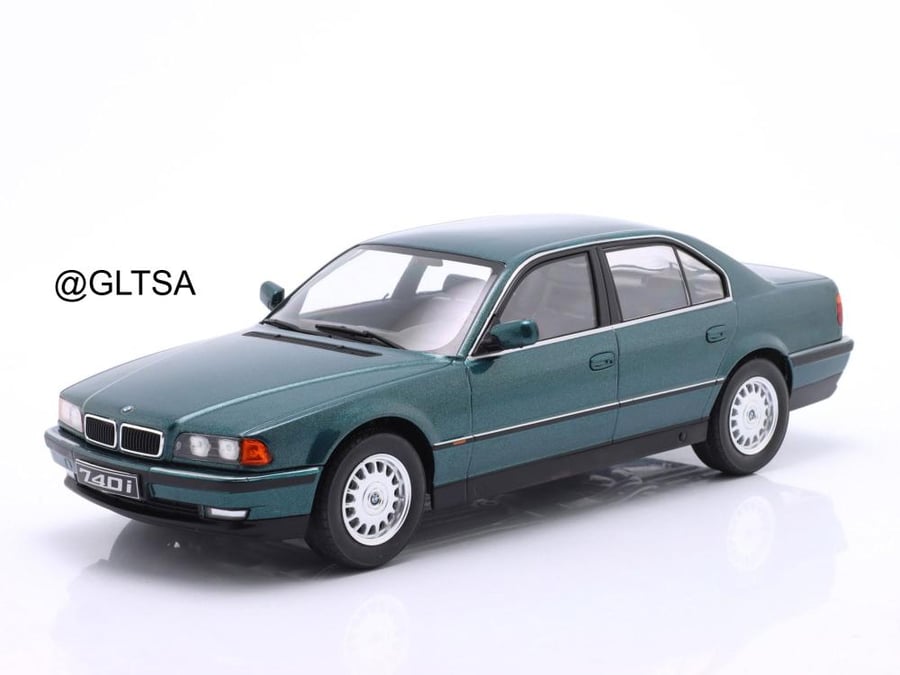 PRE-ORDER (3 Weeks) BMW 740i E38 7-Series 1994 Green Metallic 1:18 KK-Scale KKDC180368