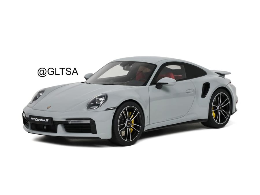 Porsche 911 (992) Turbo S Grey 1:18 GT Spirit GT431 LIMITED 999 PCS