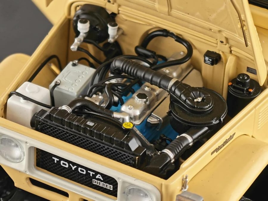 Toyota Land Cruiser LC40 Pickup Beige 1:18 Kyosho K08958BE 08958BE