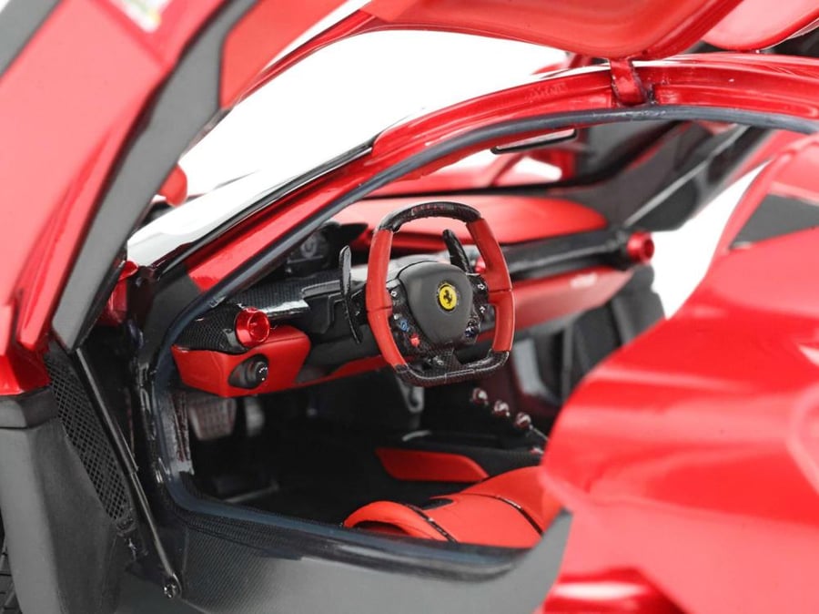 Ferrari LaFerrari One Off Special for Lewis Hamilton Rosso Fuoco 1:18 BBR BBR1822H8DIE1 LIMITED 199 PCS