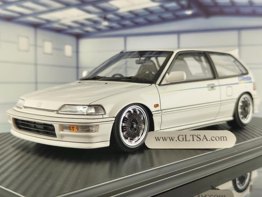 Honda Civic (EF9) SiR White 1:18 Ignition Model IG3122