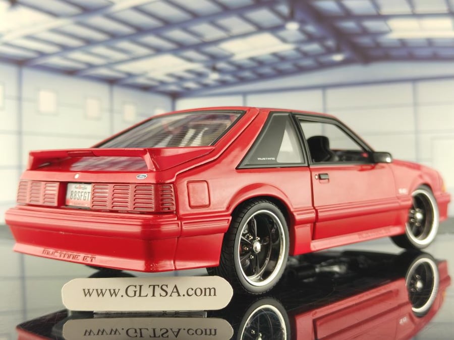RARE Ford Mustang GT Street Fighter 1988 Red 1:18 ACME Exclusive 19002 LIMITED 624 PCS