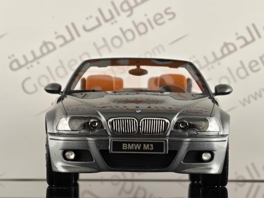 BMW E46 M3 Convertible Silver Grey A08 1:18 OTTOmobile OT1006 LIMITED 2000 PCS