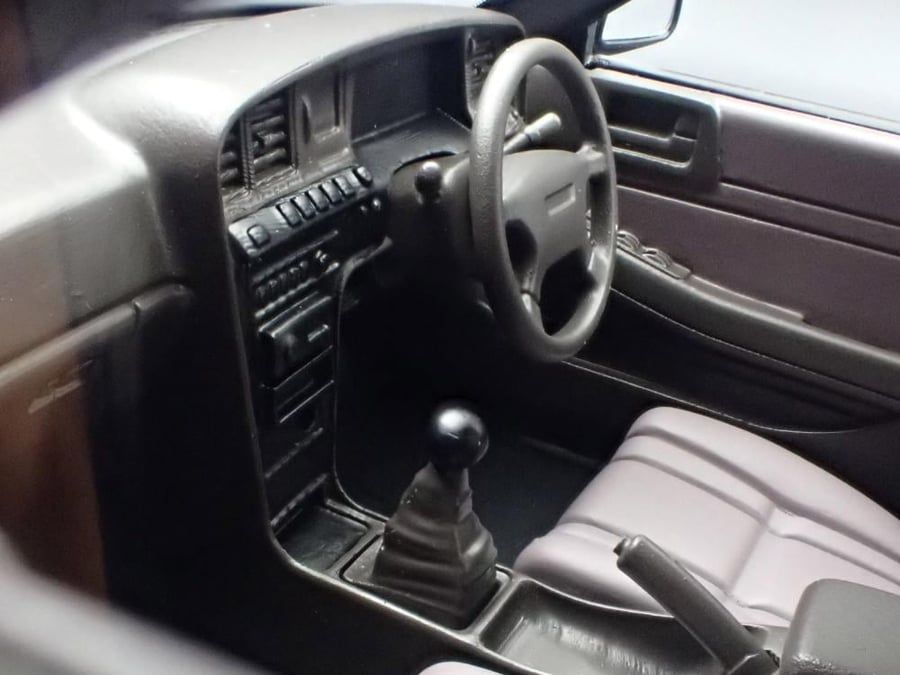 Toyota Mark II 2.5 Grande Limited (JZX81) Black / Gun Metallic 1:18 Ignition Model IG3859