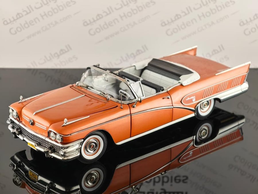 Buick Limited Open Convertible 1958 Garnet Red 1:18 SunStar 4822