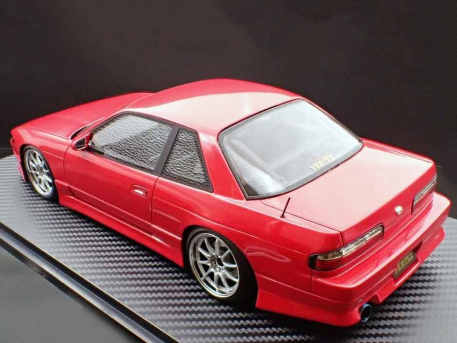Vertex Nissan Silvia S13 Red 1:18 Ignition Model IG3584