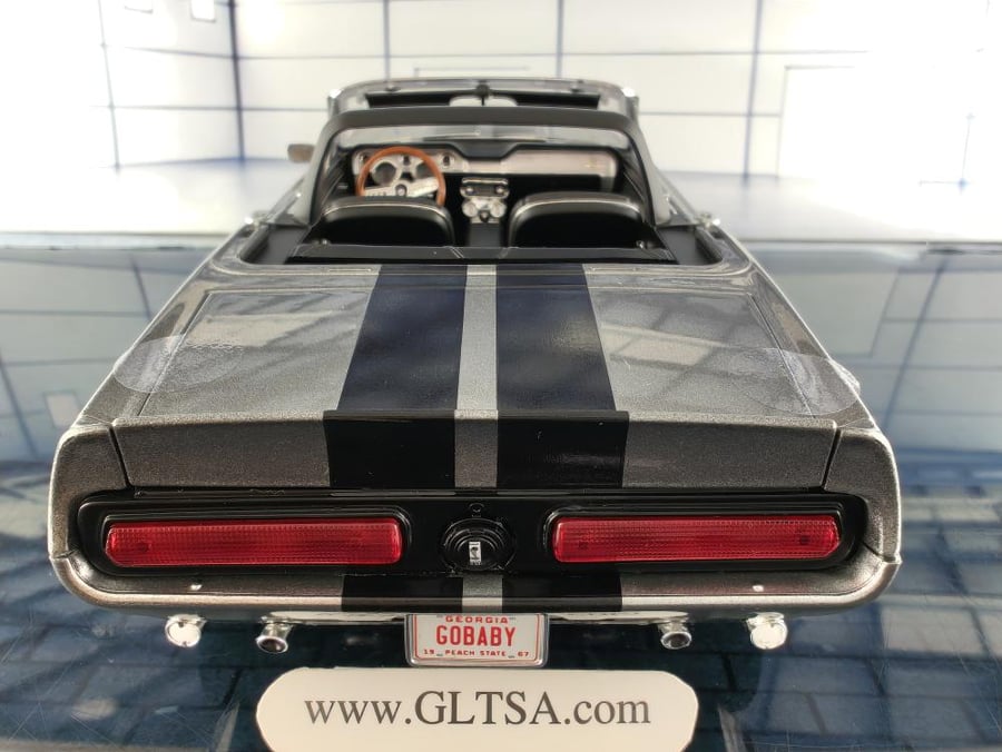 Ford Mustang Shelby GT500 Pro Touring Convertible 1967 Grey 1:18 ACME A1801884 LIMITED 312 PCS