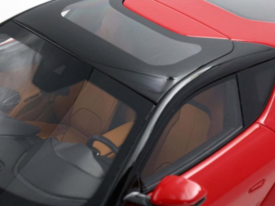 Ferrari 12Cilindri Panoramic Roof, Rosso Corsa, Leather Color Interior 1:18 BBR P18254B1 LIMITED 24 PCS