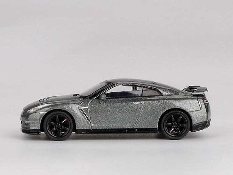 Nissan GT-R Nismo R35 CRS Version Dark Metal Grey 1:64 MINI GT MGT01089-CH