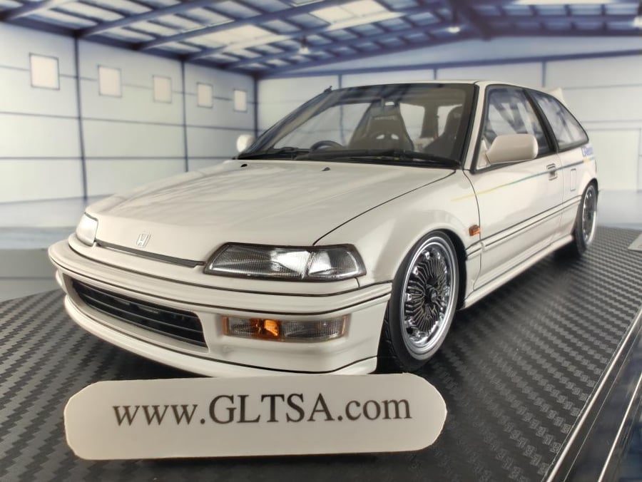 Honda Civic (EF9) SiR White 1:18 Ignition Model IG3122