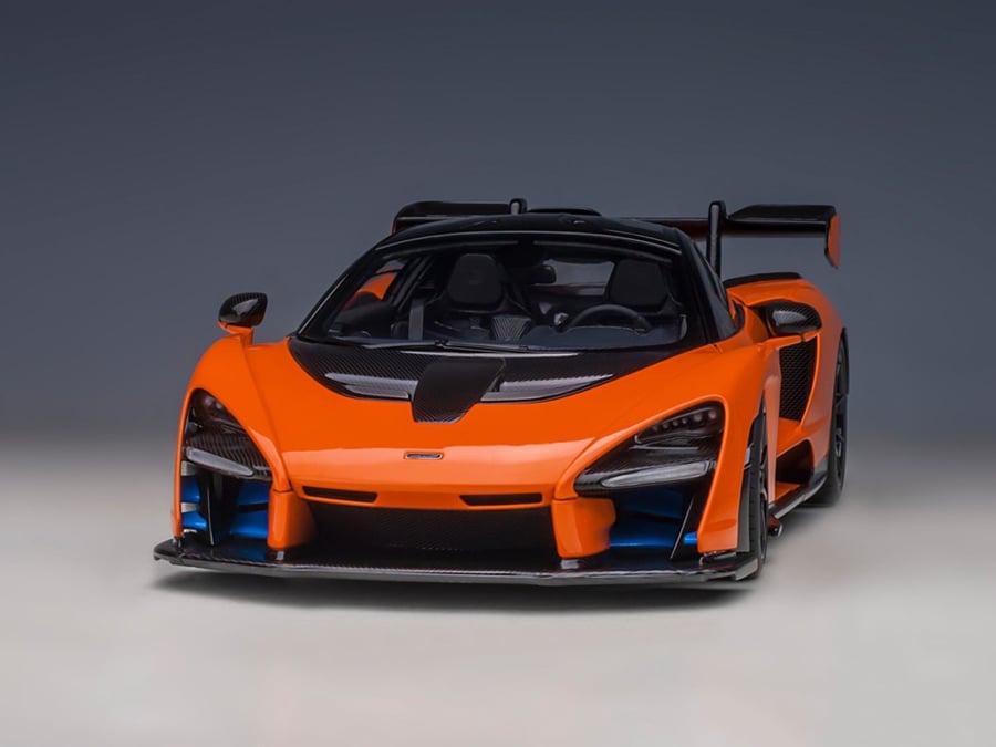 McLaren Senna Trophy Mira Orange 1:18 AUTOart 76078