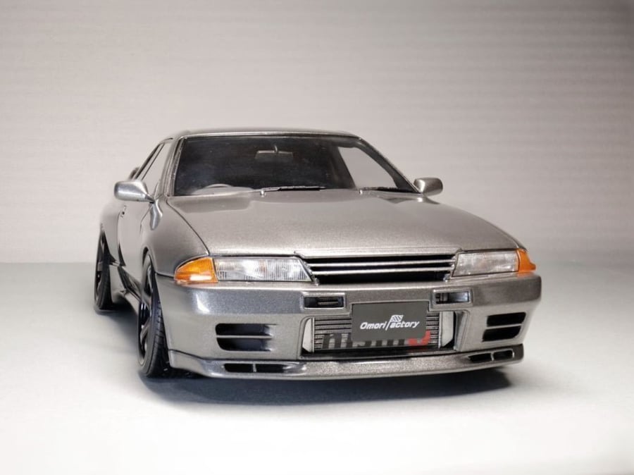 RARE Nissan Skyline GT-R Nismo R32 CRS Gun Metallic 1:18 Ignition Model IG2411